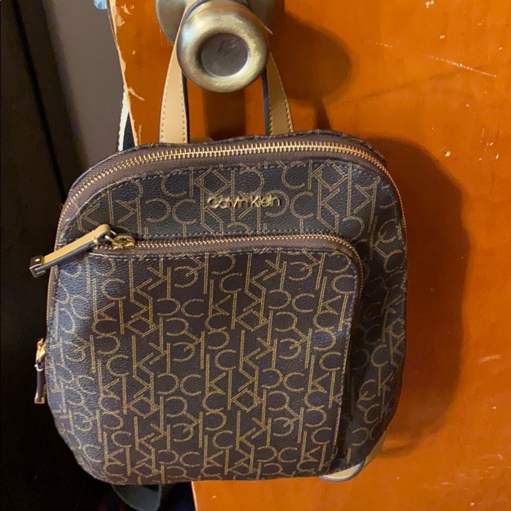 Calvin Klein monogram backpack BRAND NEW